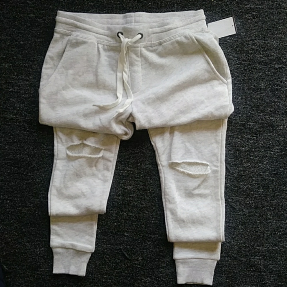 💪NWT Joggers w/ knee slits